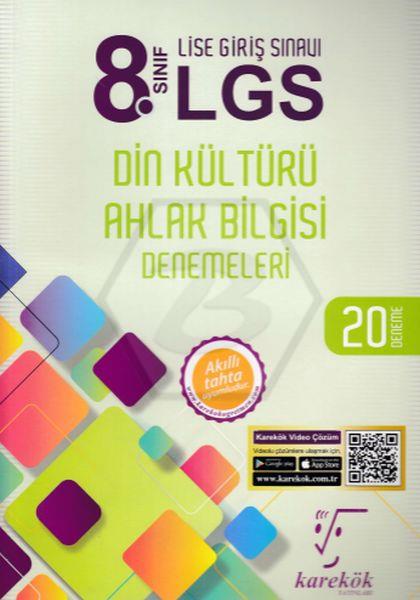 8.Sınıf LGS Din Kültürü ve Ahlak Bilgisi 20li Deneme Sınavı