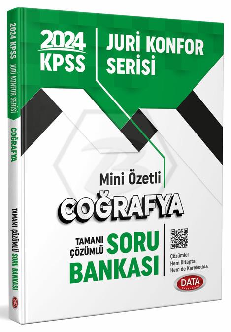 2024 KPSS Juri Konfor Serisi Mini Özetli Coğrafya Soru Bankası