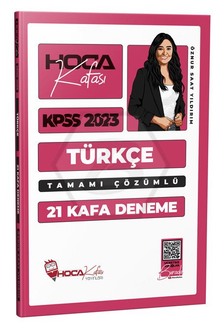 2023 KPSS Türkçe 21 Kafa Deneme Tamamı Çözümlü
