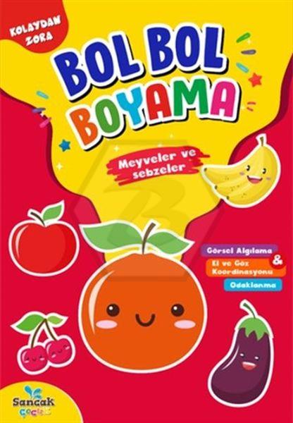 Meyveler ve Sebzeler - Bol Bol Boyama