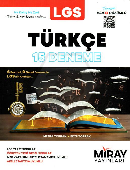 8.Sınıf Türkçe 15 Deneme