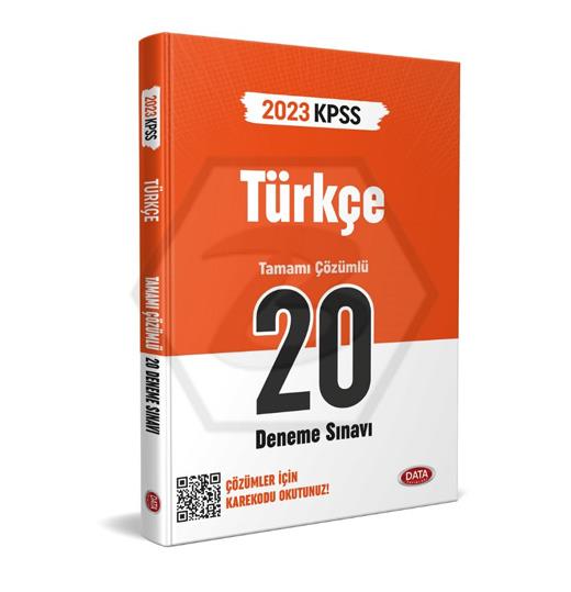 2023 KPSS Türkçe 20 Deneme Sınavı