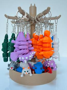 3D Anahtarlıklar Stand 100 lü