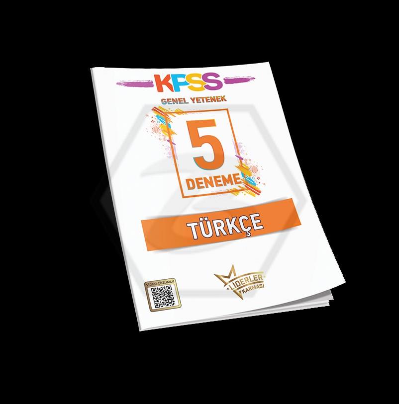 2026 KPSS Türkçe 5 Deneme Çözümlü