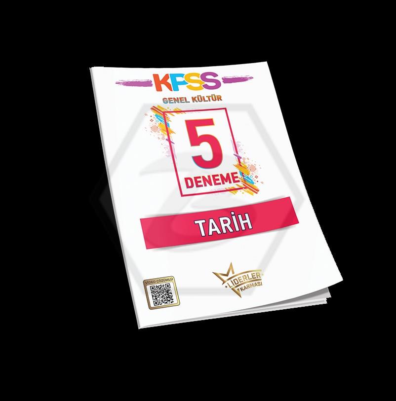2026 KPSS Tarih 5 Deneme Çözümlü