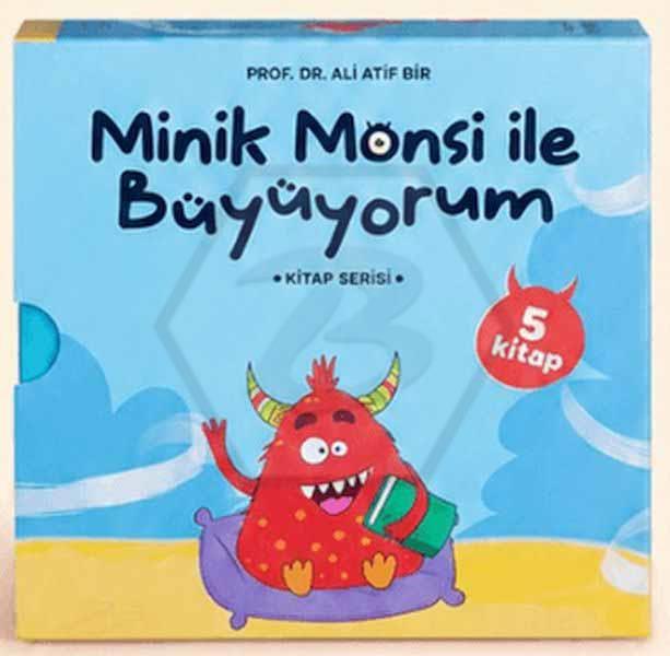 Minik Monsi ile Büyüyorum 5 Kitaplık Kutulu Set