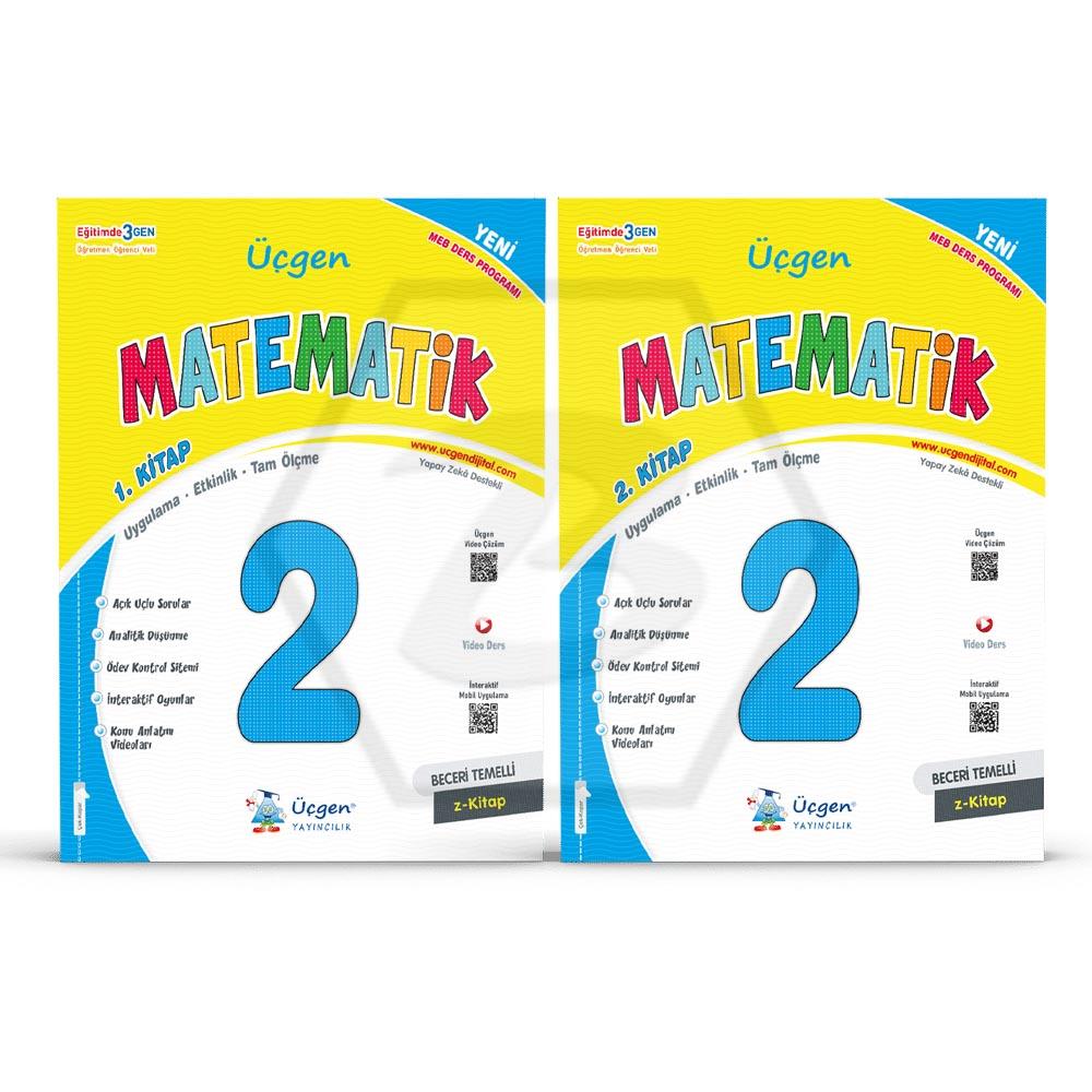 2. Sınıf Beceri Temelli - MATEMATİK Yolculuğu - 1.Kitap ve 2.Kitap - Yeni