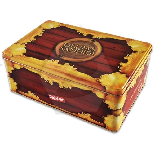 Topses Okuma Sandığı (Kırmızı)