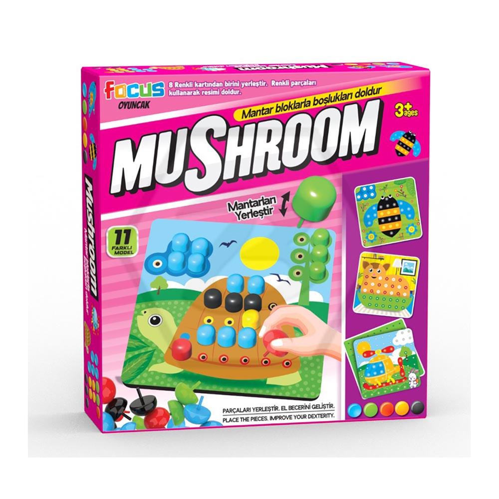 Mushroom (Mantar Bloklarla Boşlukları Doldur)