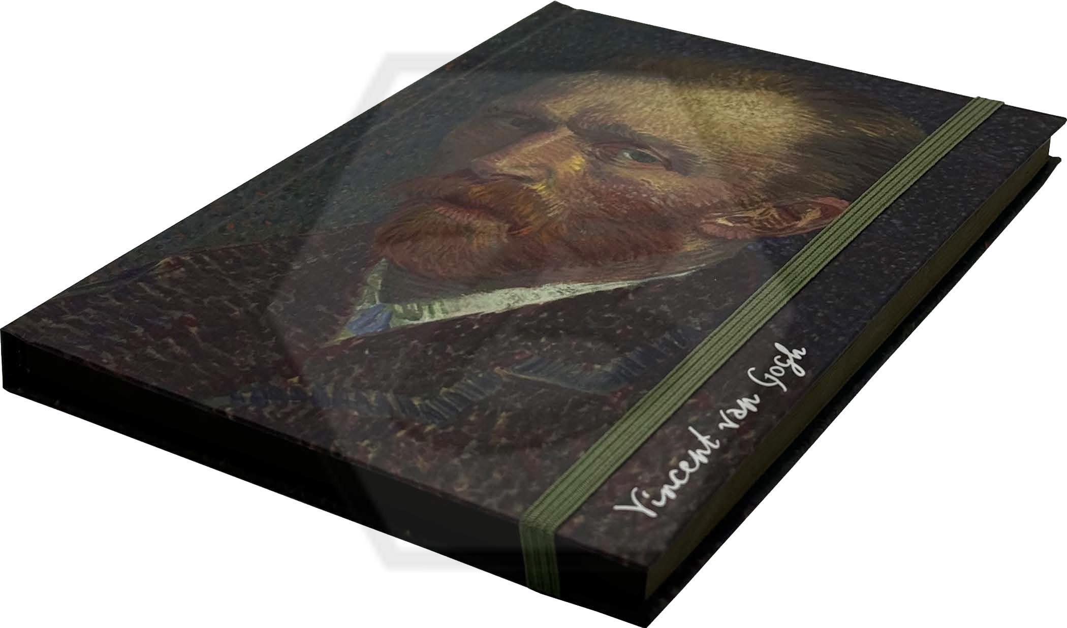 Van Gogh - Portre Çizgisiz Defter