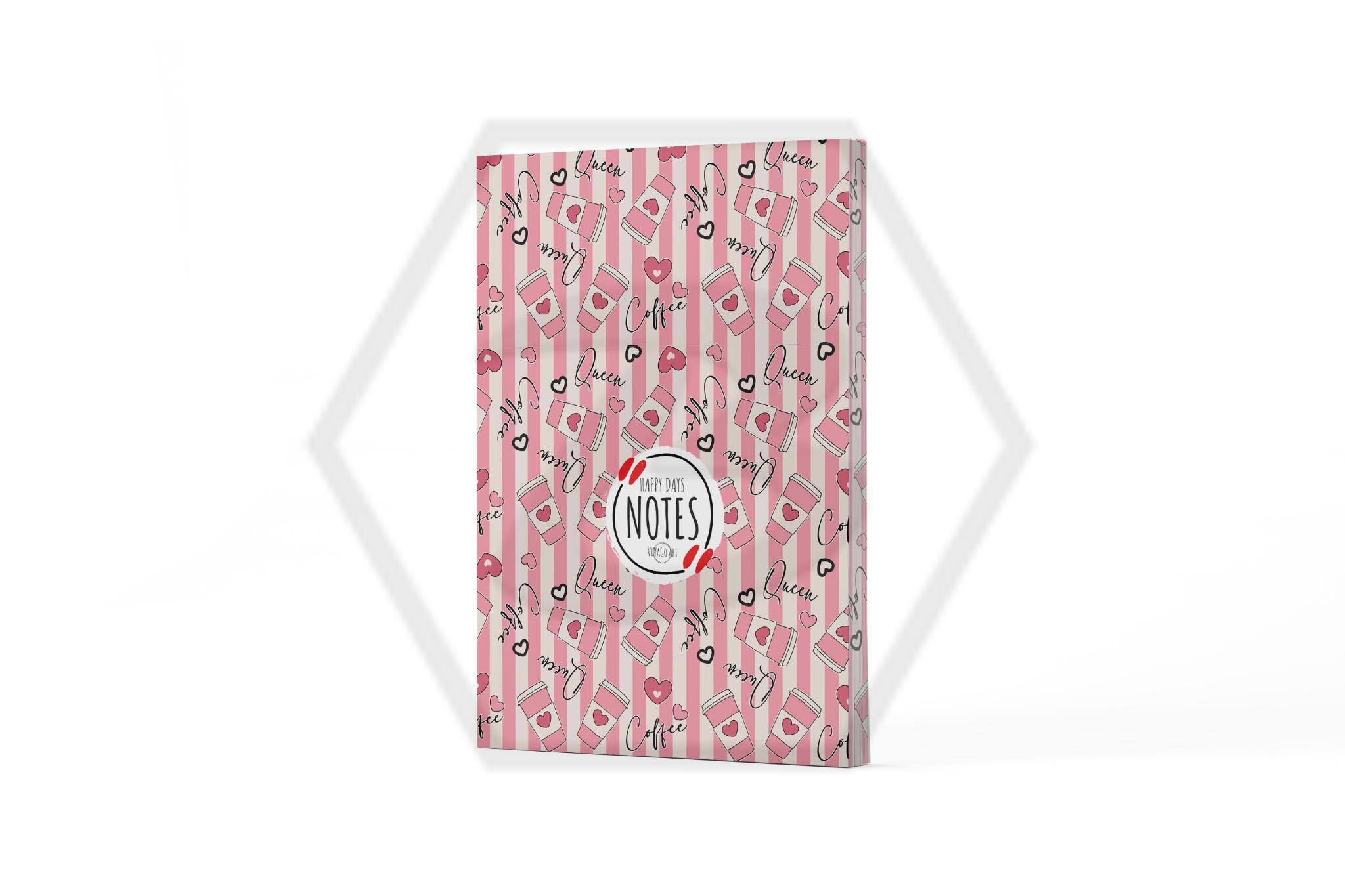 Kahve 8 - Çizgili Defter