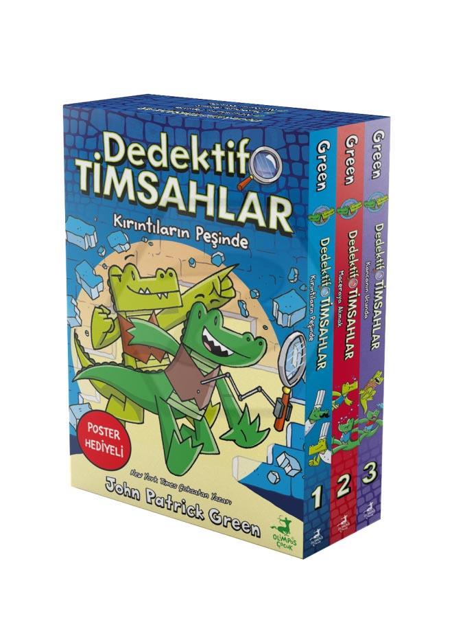 Dedektif Timsahlar 3 Kitaplık Kutulu Set (1-2-3)