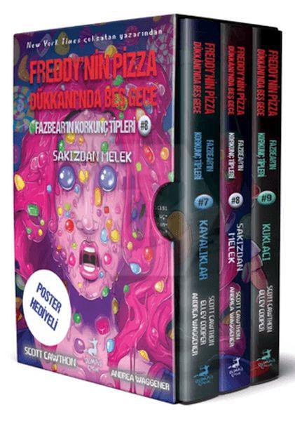 Fazbearin Korkunç Tipleri 3 Kitap Poster Hediyeli Kutulu Set