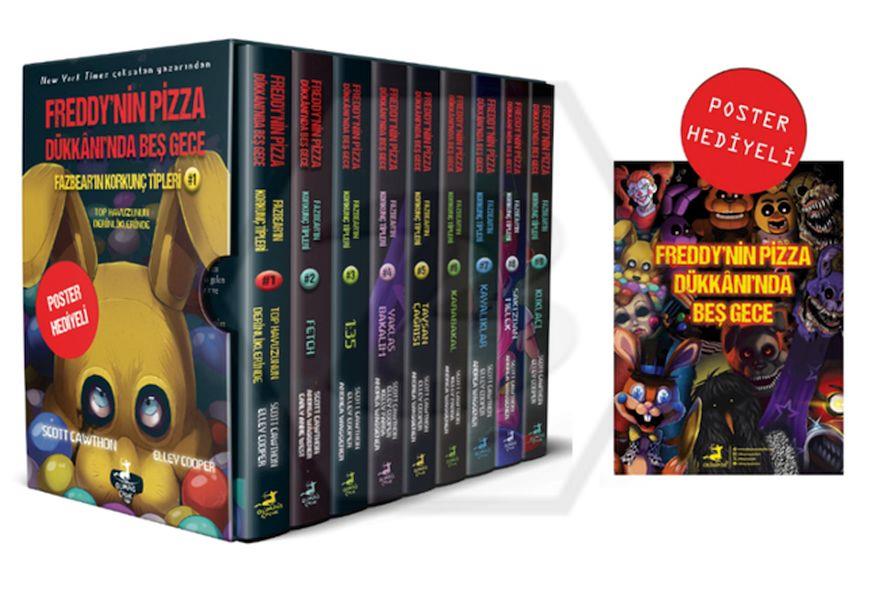 Fazbear’ın Korkunç Tipleri 9 Kitaplık Kutulu Set (Poster Hediyeli)