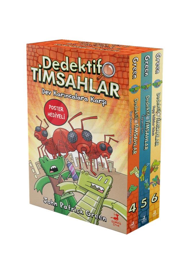 Dedektif Timsahlar 3 Kitaplık Kutulu Set (4-5-6)