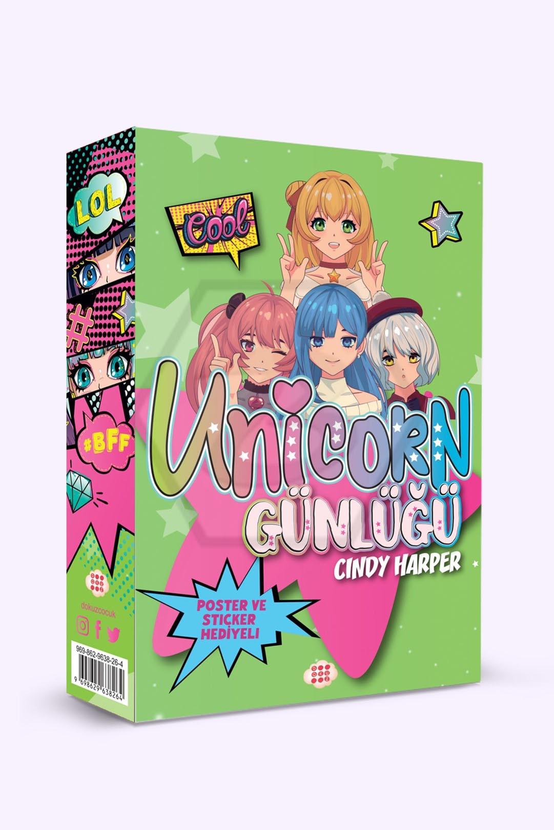 Unicorn Günlüğü - Yeşil Günlük (Kutulu Set)