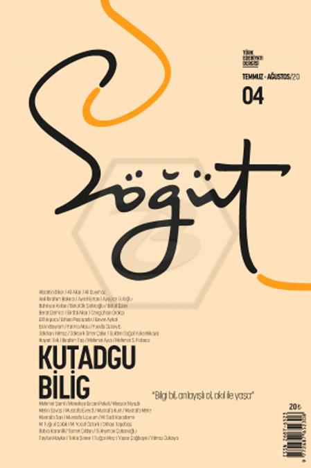 Söğüt - Türk Edebiyatı Dergisi Sayı 04 - Temmuz - Ağustos 2020