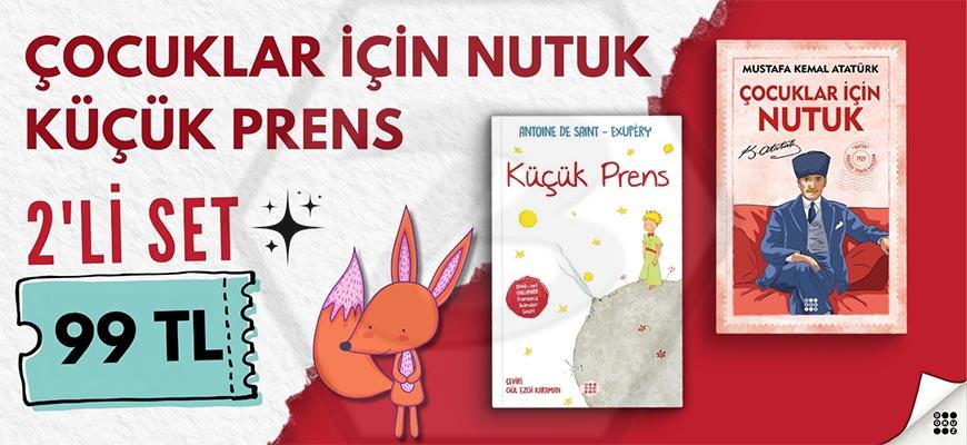 Çocuklar İçin Nutuk ve Küçük Prens 2 li Set