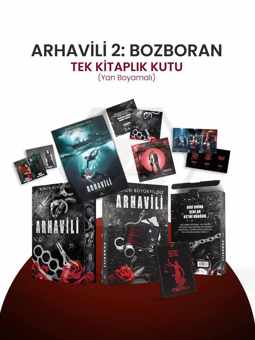 Arhavili 2: Bozboran - Tek Kitaplık Kutu Yan Boyamalı