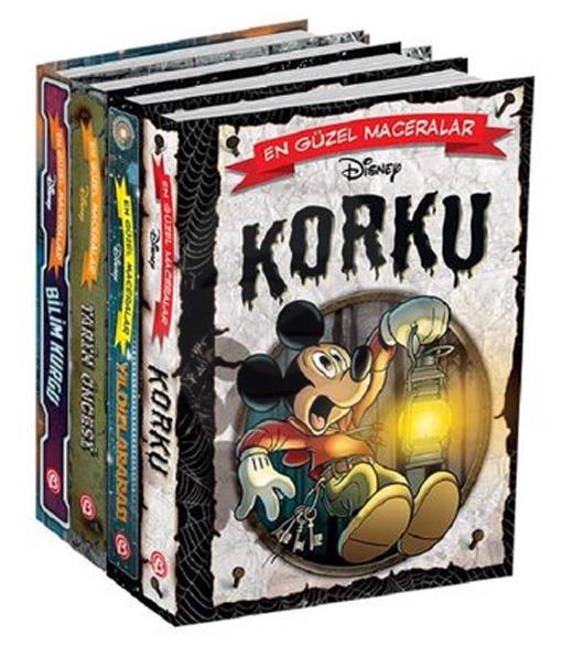 Disney En Güzel Maceralar Serisi Çizgi Roman 4 Kitap Seti