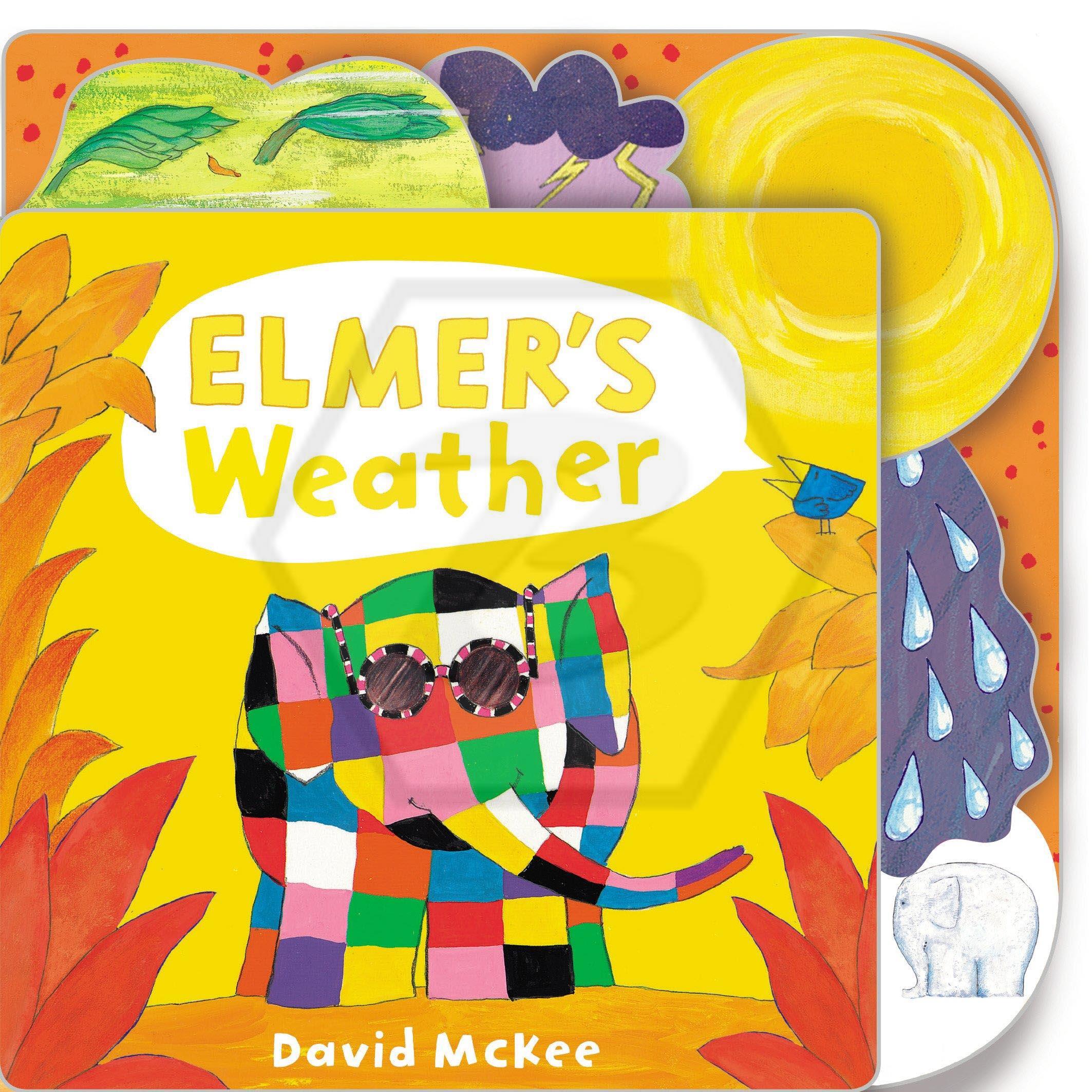 Elmers Weather (Tabbed Board Book)