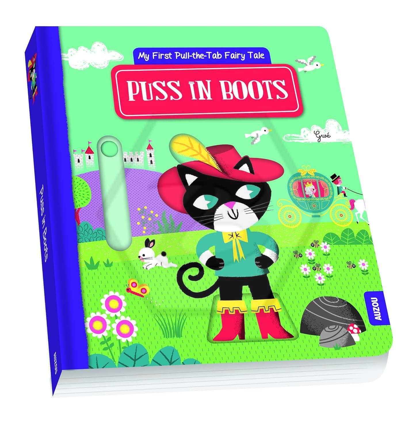My First Pull The Tab Fairy Tales - Puss İn Boots