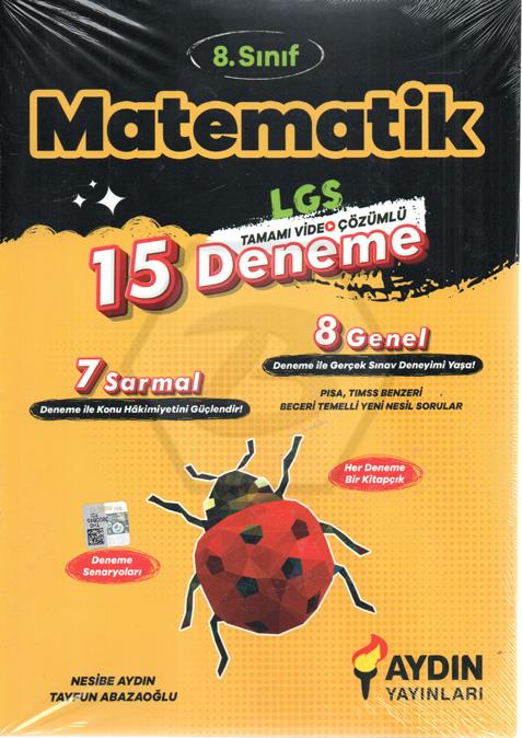 8.Sınıf LGS Matematik 15 Deneme