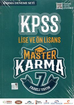 KPSS Lise ve Önlisans Master Karma 7 Farklı Deneme Seti