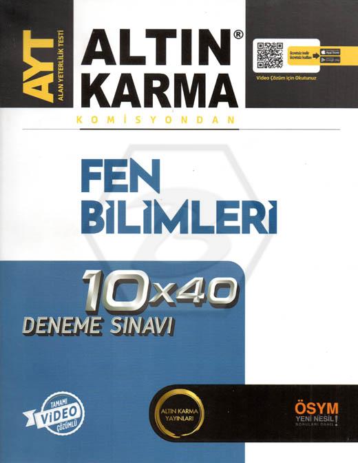 AYT Komisyondan Fen Bilimleri 10X40 Deneme Sınavı