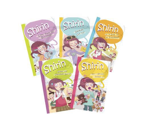 Shirin SET - 5 Books - Şirin İş Başında 1 SET - İngilizce