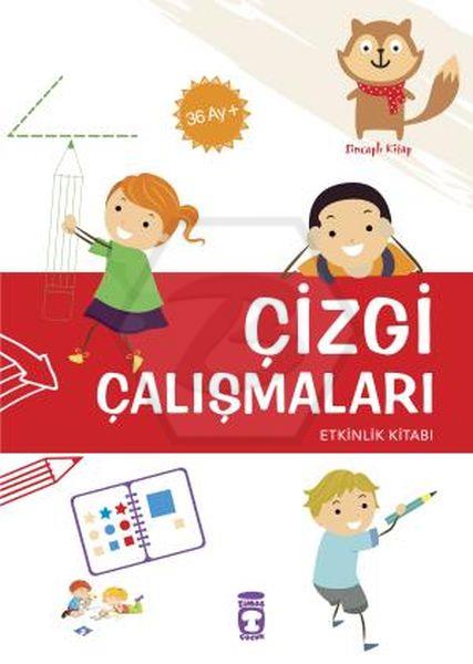 Çizgi Çalışmaları Etkinlik Kitabı (36 Ay)