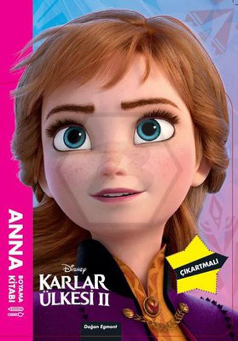 Disney Karlar Ülkesi 2 Anna Maskeli Boyama Kitabı