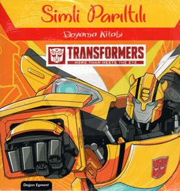 Transformers-Simli Parıltılı Boyama Kitabı