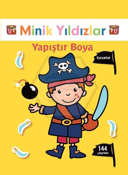 Minik Yıldızlar Korsanlar Yapıştır Boya