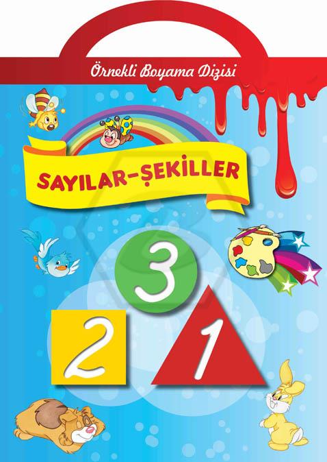 Örnekli Boyama - Sayılar - Şekiller