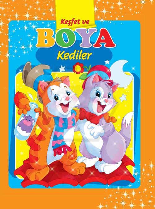 Keşfet ve Boya - Kediler