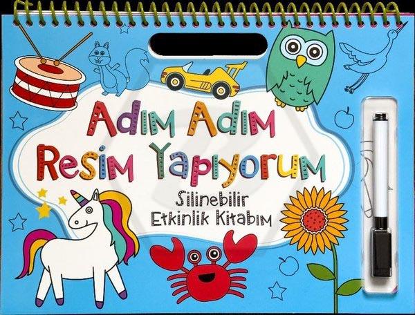 Adım Adım Resim Yapıyorum - Mavi