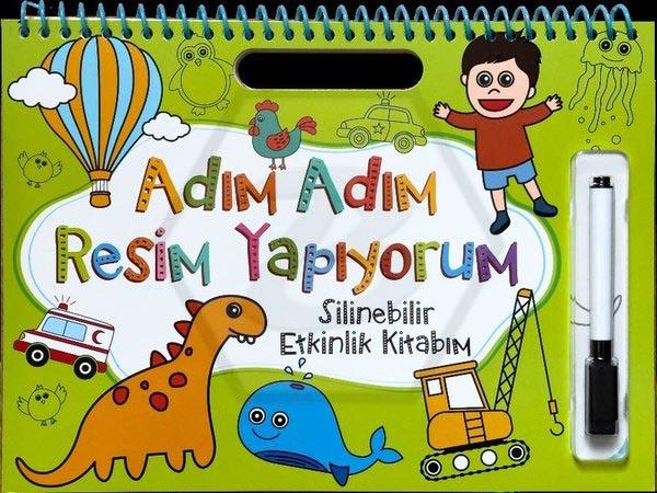 Adım Adım Resim Yapıyorum - Yeşil