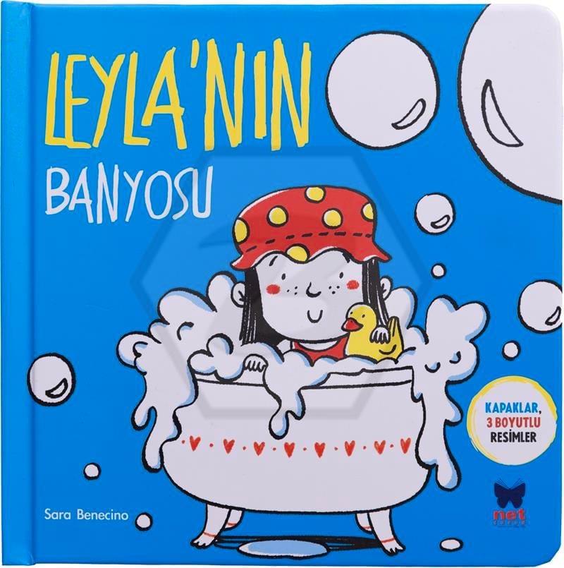 LeylaNın Banyosu - 3 Boyutlu Kitap