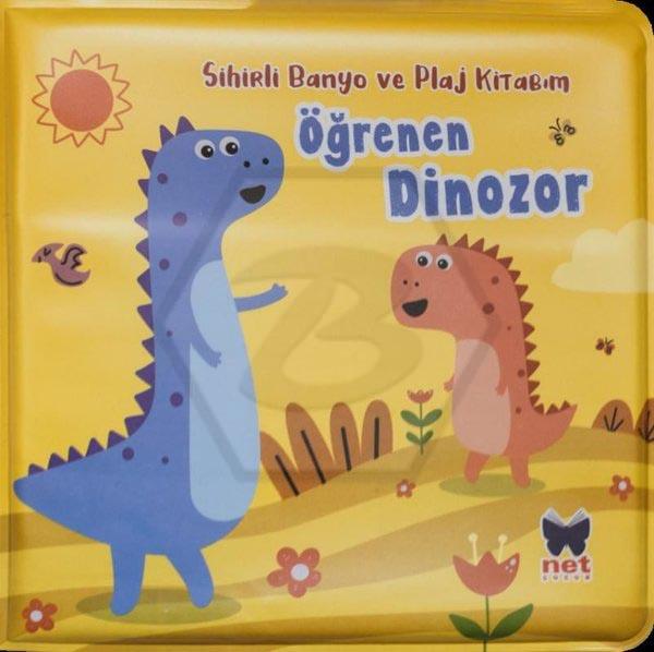Sihirli Banyo Ve Plaj Kitabım-Öğrenen Dinozor