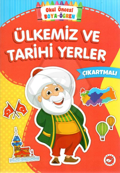 Ülkemiz ve Tarihi Yerler-Çıkartmalı