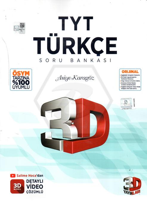 TYT Türkçe Tamamı Video Çözümlü Soru Bankası