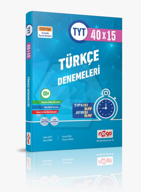 TYT Türkçe 15X40 Fasikül Branş Deneme