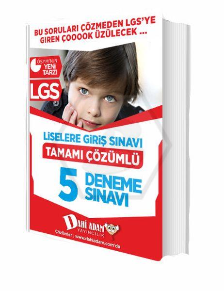 LGS Tamamı Çözümlü 5 Deneme Sınavı