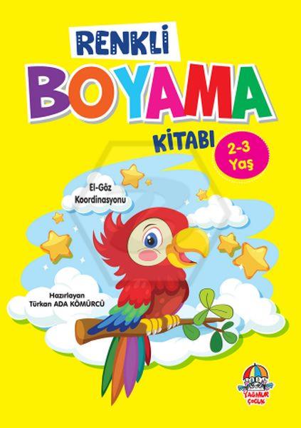 Renkli Boyama Kitabı (2-3 Yaş)