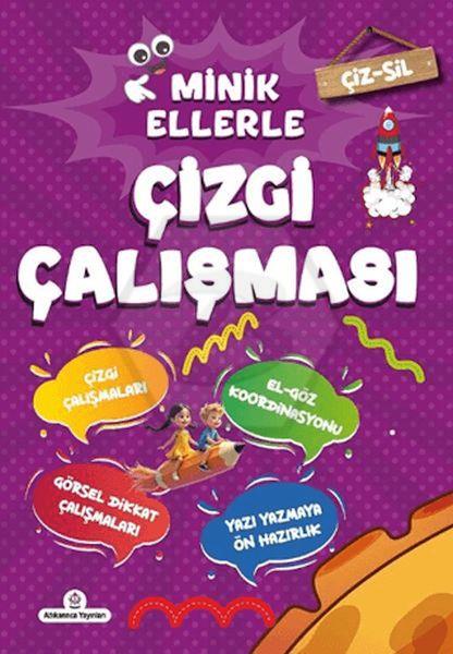 Çiz Sil Minik Ellerle Çizgi Çalışması