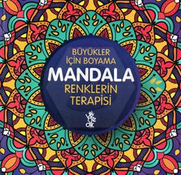 Renklerin Terapisi Mandala-Büyükler İçin Boyama