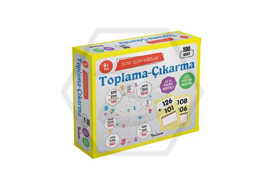 Dört İşlem Kartlar-Toplama-Çıkarma -9+Yaş