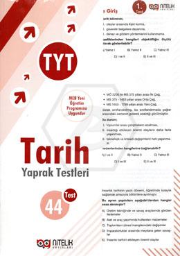 TYT Tarih 44lü Yaprak Test