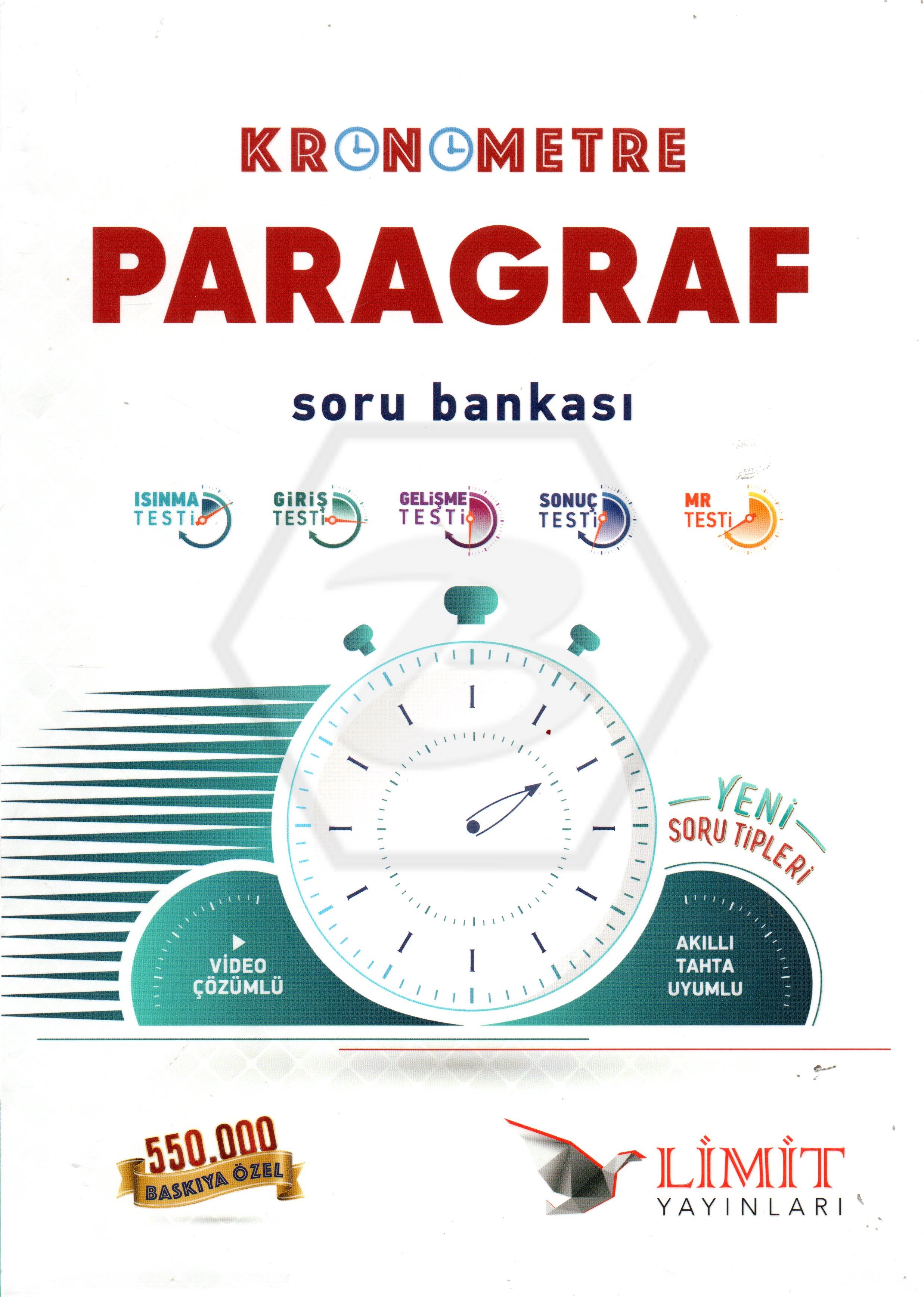 Kronometre Paragraf Soru Bankası